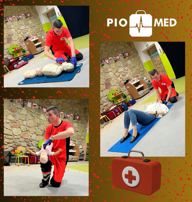 PIO-MED Łódź szkolenie z pierwszej pomocy przedszkole